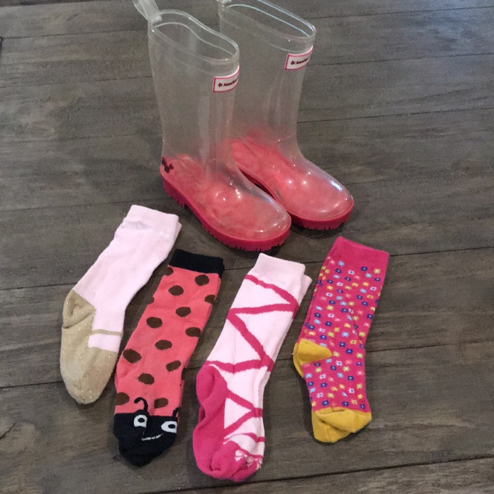 American Girl Wellie Wisher Rain Boots